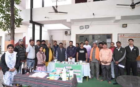 जगन्नाथ मंदिर परिसर में निरंतर आयुर्वेदिक स्वास्थ्य शिविर बना जनसेवा की मिसाल : पुरंदर मिश्रा