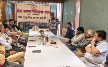 दुर्ग में प्रेस क्लब पत्रकार संघ का निर्वाचन शांतिपूर्ण संपन्न, सभी पदाधिकारी निर्विरोध निर्वाचित