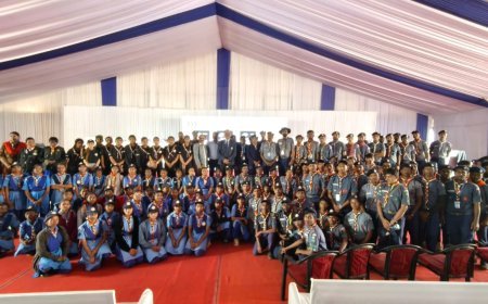 राष्ट्रीय रोवर रेंजर जंबूरी में सड़क सुरक्षा का संदेश, रेडक्रास बच्चों को दिए गए यातायात नियमों के महत्वपूर्ण टिप्स