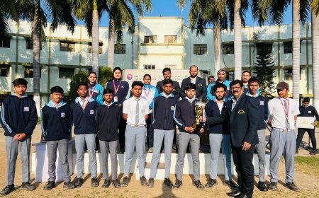 अंतर्विद्यालयीन क्रिकेट प्रतियोगिता में गुरुकुल पब्लिक स्कूल अपराजेय