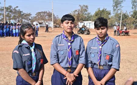 राष्ट्रीय रोवर रेंजर जंबूरी में नीतू रानी और अंशिका शामिल, बताया यादगार अनुभव