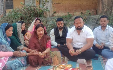 बांकीमोंगरा के विभिन्न वार्डों में विकास की लहर, नगर पालिका अध्यक्ष सोनी विकास झा ने किया कई निर्माण कार्यों का भूमिपूजन