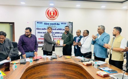 डीएलसीसी बैठक में योजनाओं की प्रगति की समीक्षा, बैंक लिंकेज और ऋण वितरण में तेजी के निर्देश