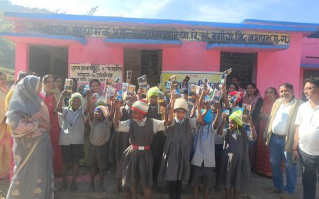 माँ मैत्रायणी योगिनी जी के निर्वाण दिवस पर सर्वेश्वरी समूह ने किया सेवा कार्य, गरीब बच्चों व पहाड़ी कोरवा परिवारों को वितरित किए कंबल