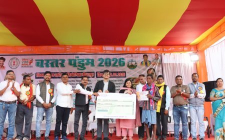 ‘बस्तर पंडुम 2026’ से जीवंत हुई आदिवासी संस्कृति, बीजापुर जिले के चारों ब्लॉकों में भव्य आयोजन