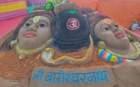 रेत कला, शोभायात्रा और लोक-संस्कृति से सजा राजा मोरध्वज आरंग महोत्सव–2026 का भव्य शुभारंभ