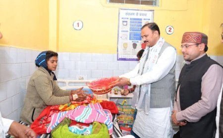 स्वास्थ्य मंत्री श्याम बिहारी जायसवाल का बोड़ला CHC का औचक निरीक्षण, अस्पताल मरम्मत के लिए ₹50 लाख की स्वीकृति