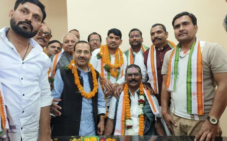 कांग्रेस नए जिलाध्यक्ष के सामने चुनौतीयों का पहाड़,बिखरे संगठन को एकजुटता बनाना सबसे बड़ी चुनौती, पूर्व मंत्री अकबर के न आने से चर्चाओ का दौर जारी