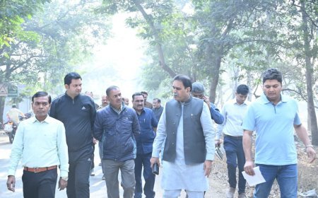 रायपुर पश्चिम को मिलेगी बड़ी सौगात: जरवाय में 9 करोड़ की लागत से बनेगा भव्य ‘अमृत उद्यान’