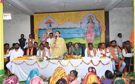 पंडरिया विधानसभा में सड़कों का जाल, विधायक भावना बोहरा ने ₹3.41 करोड़ के सड़क निर्माण कार्य का किया भूमिपूजन