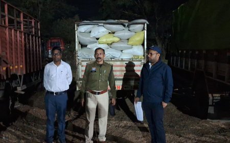 अवैध धान कारोबार पर प्रशासन का शिकंजा, नगरी-मगरलोड में फर्में सील, वाहन जब्त