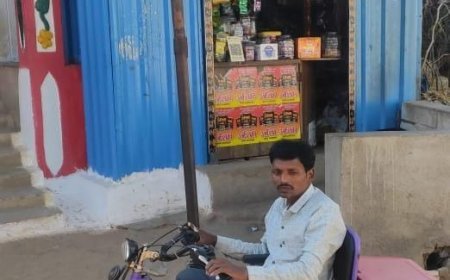 बैटरी चालित मोटराइज्ड ट्राइसाइकिल बनी संबल, दिव्यांग हरिचंद पटेल बने आत्मनिर्भर