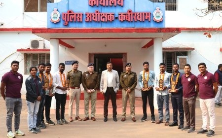 कबीरधाम पुलिस की पहल रंग लाई, स्वामी विवेकानंद अकादमी के 7 युवाओं का केंद्रीय सशस्त्र बलों में चयन