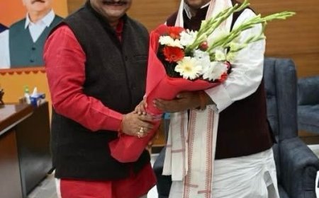 सांसद संतोष पांडेय ने भाजपा के नवनिर्वाचित राष्ट्रीय अध्यक्ष नितिन नवीन को दी बधाई, यशस्वी कार्यकाल की कामना