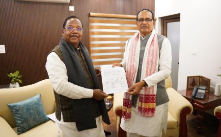 मंत्री रामविचार नेताम ने केन्द्रीय कृषि मंत्री शिवराज सिंह चौहान से मुलाकात, मक्का और दलहन के लिए 30.42 करोड़ की स्वीकृति