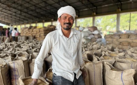 सहज धान खरीदी व्यवस्था से किसान संतोष रात्रे को मिला लाभ, समय पर भुगतान से बढ़ी आमदनी