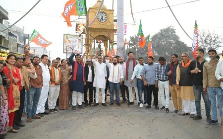 नितिन नबीन के राष्ट्रीय अध्यक्ष बनने पर बेमेतरा में जश्न, कार्यकर्ताओं में दिखा जबरदस्त उत्साह