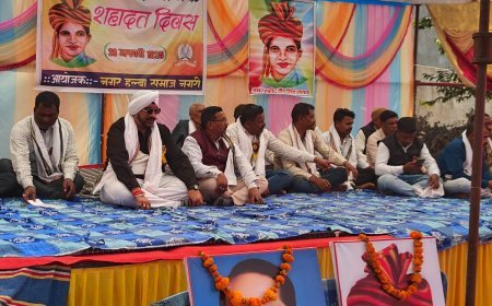 शहीद गैद सिंग नायक चौक का होगा निर्माण, नगर पंचायत अध्यक्ष बलजीत छाबड़ा ने की सामुदायिक भवन की घोषणा