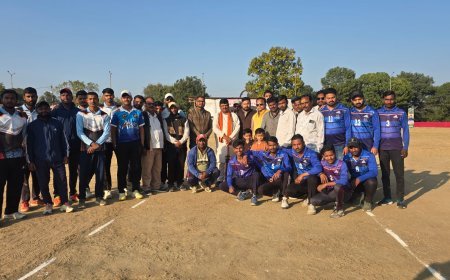 गोदरीपारा और हल्दीबाड़ी के बीच रोमांचक मुकाबला, खेल के माध्यम से एकजुटता का संदेश