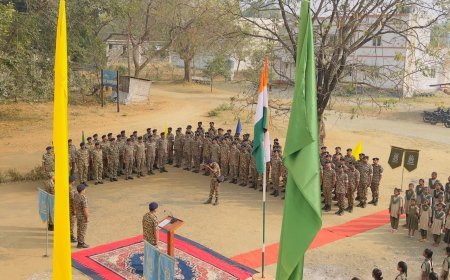 212 बटालियन सीआरपीएफ ने एटापाका में ‘वंदे मातरम’ की 150वीं वर्षगांठ धूमधाम से मनाई