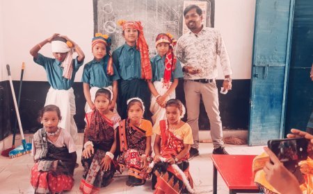 शासकीय प्राथमिक शाला जोगीदादर में हर्षोल्लास के साथ मनाया गया गणतंत्र दिवस, बच्चों की सांस्कृतिक प्रस्तुतियां रहीं आकर्षण का केंद्र