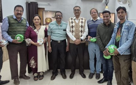 छत्तीसगढ़ स्टेट पॉवर डिस्ट्रीब्यूशन कंपनी दुर्ग में गरिमामय गणतंत्र दिवस समारोह, उत्कृष्ट कर्मचारियों का सम्मान