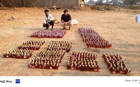 रायपुर ग्रामीण पुलिस की बड़ी कार्रवाई, 1008 पौवा अवैध शराब के साथ तीन आरोपी गिरफ्तार