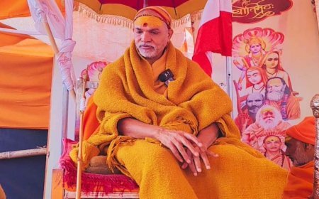 स्वामी अविमुक्तेश्वरानंद ने छोड़ा माघ मेला परिसर, बिना स्नान लौटना पड़ा; बोले– इस तरह वापस जाना पीड़ादायक