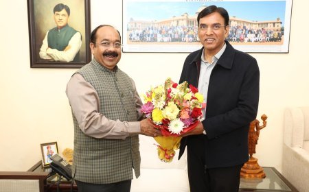 उप मुख्यमंत्री अरुण साव ने केंद्रीय खेल मंत्री से की मुलाकात, छत्तीसगढ़ में खेल अधोसंरचना विस्तार का रखा प्रस्ताव