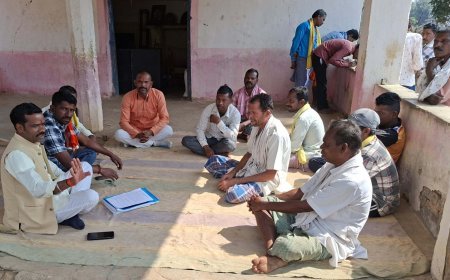 दबनई में भाजपा ओबीसी मोर्चा की चौपाल, नरोत्तम साहू ने विकसित भारत–जी राम जी योजना पर किया जनसंवाद