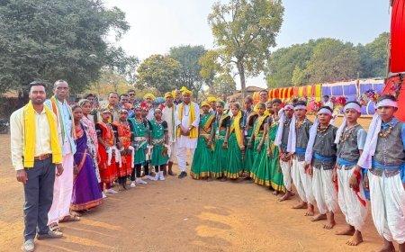मैनपुर के गरीबा गांव में दो दिवसीय गोंडवाना महासम्मेलन संपन्न, समाज उत्थान पर हुआ गहन मंथन