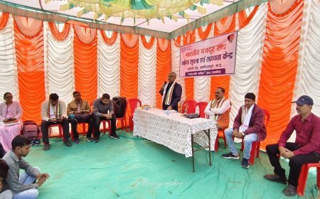 कपास किसानों की समृद्धि के लिए BMS और ILO की अनूठी पहल, अलीराजपुर में आयोजित किसान चौपाल