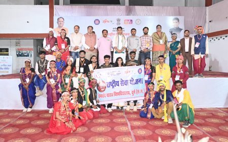 राज्य स्तरीय सात दिवसीय NSS शिविर में हेमचंद यादव विश्वविद्यालय की शानदार उपलब्धि