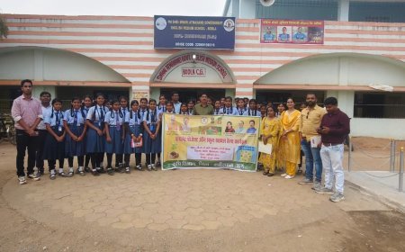 पायलट प्रोजेक्ट के तहत स्कूल स्वायल हेल्थ कार्यक्रम का आयोजन, विद्यार्थियों को मिली मृदा स्वास्थ्य की जानकारी