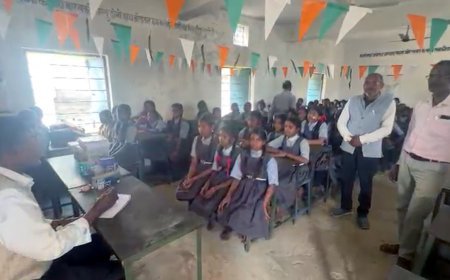 बदलती तस्वीर: तुगुवा की शासकीय माध्यमिक शाला बनी शिक्षा, संस्कार और रोजगार की मिसाल