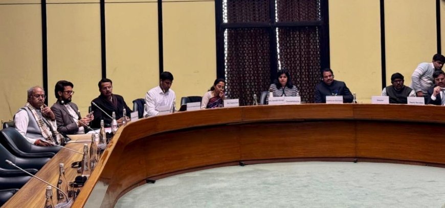 लोकतांत्रिक संस्थाओं को सशक्त बनाने की दिशा में बड़ा कदम: JPC बैठक में सांसद बृजमोहन अग्रवाल की सक्रिय भूमिका