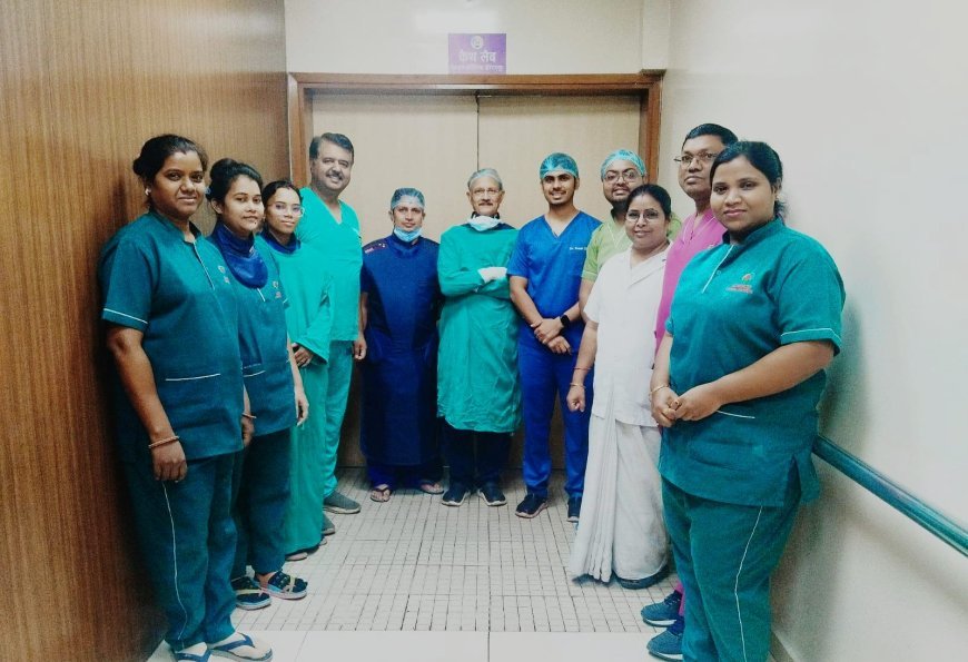 नववर्ष में अम्बेडकर अस्पताल का नव कीर्तिमान: “चिमनी” तकनीक से जटिल TAVI प्रक्रिया में बचाई मरीज की जान