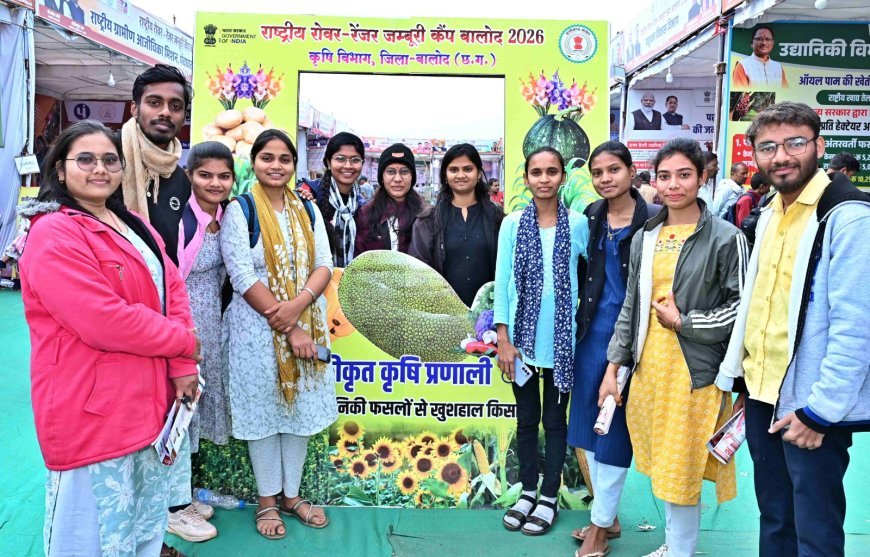 राष्ट्रीय रोवर रेंजर जंबूरी में विभागीय स्टाल बने आकर्षण का केंद्र, बड़ी संख्या में लोगों ने किया अवलोकन