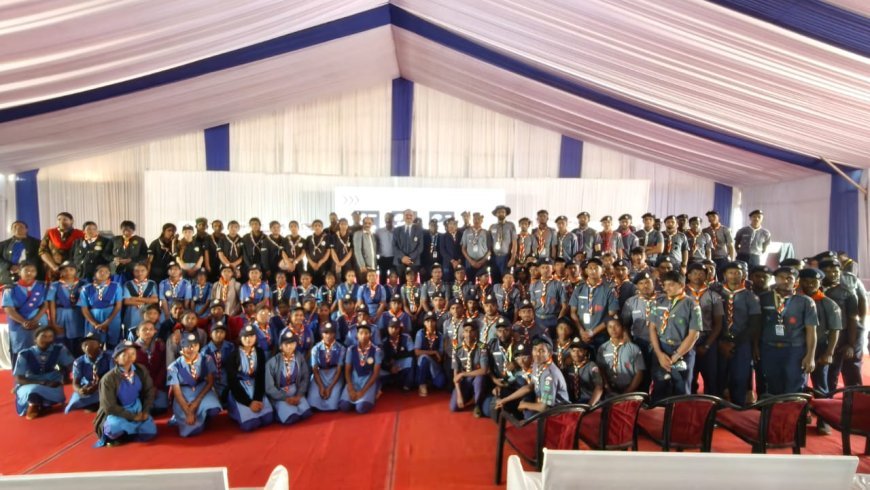 राष्ट्रीय रोवर रेंजर जंबूरी में सड़क सुरक्षा का संदेश, रेडक्रास बच्चों को दिए गए यातायात नियमों के महत्वपूर्ण टिप्स