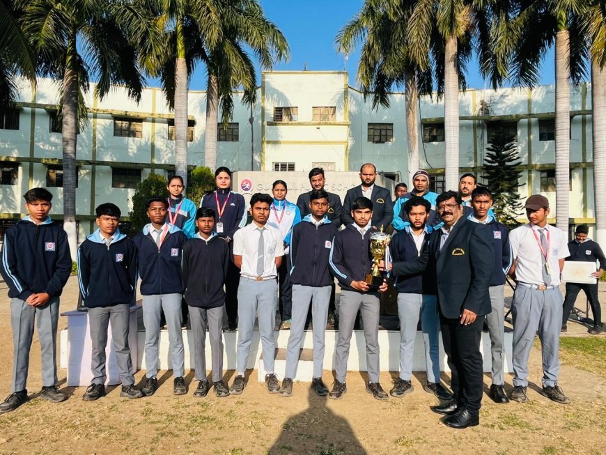 अंतर्विद्यालयीन क्रिकेट प्रतियोगिता में गुरुकुल पब्लिक स्कूल अपराजेय