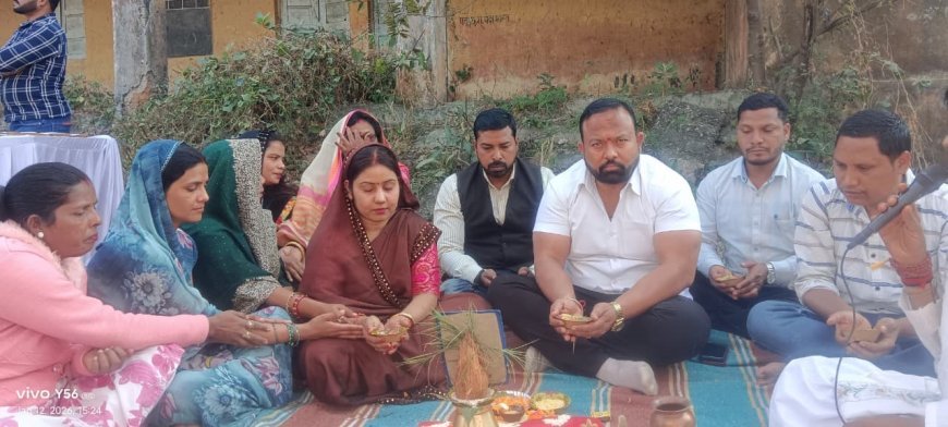 बांकीमोंगरा के विभिन्न वार्डों में विकास की लहर, नगर पालिका अध्यक्ष सोनी विकास झा ने किया कई निर्माण कार्यों का भूमिपूजन