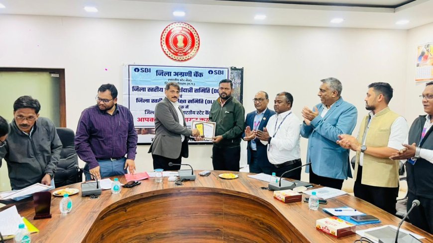 डीएलसीसी बैठक में योजनाओं की प्रगति की समीक्षा, बैंक लिंकेज और ऋण वितरण में तेजी के निर्देश