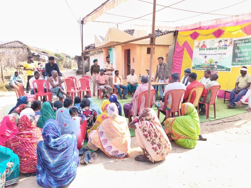 लोहारा परिक्षेत्र में बाघ की मौजूदगी से अलर्ट हुआ वन विभाग, जन-जागरूकता अभियान चलाकर ग्रामीणों से सतर्क रहने की अपील