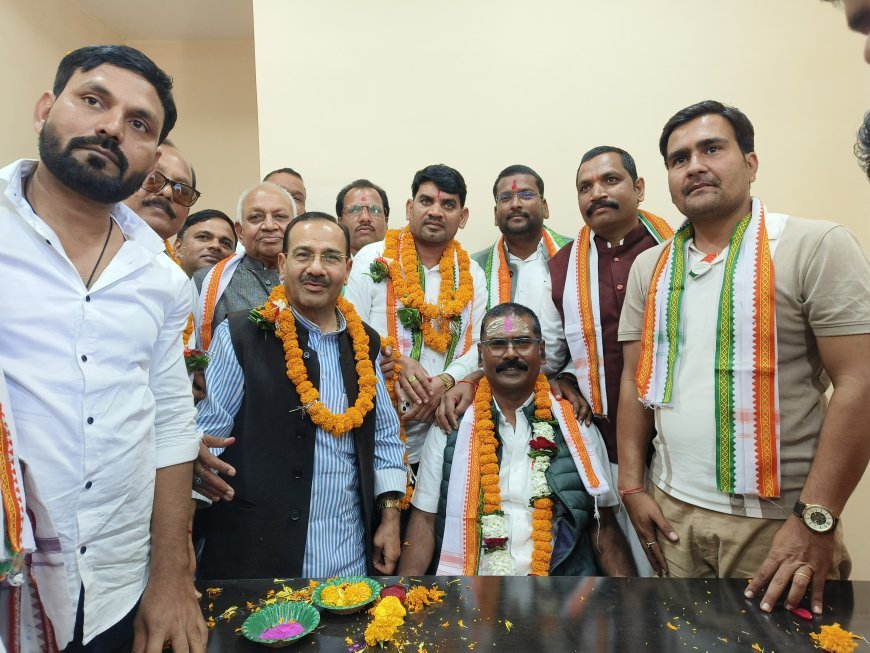 कांग्रेस नए जिलाध्यक्ष के सामने चुनौतीयों का पहाड़,बिखरे संगठन को एकजुटता बनाना सबसे बड़ी चुनौती, पूर्व मंत्री अकबर के न आने से चर्चाओ का दौर जारी