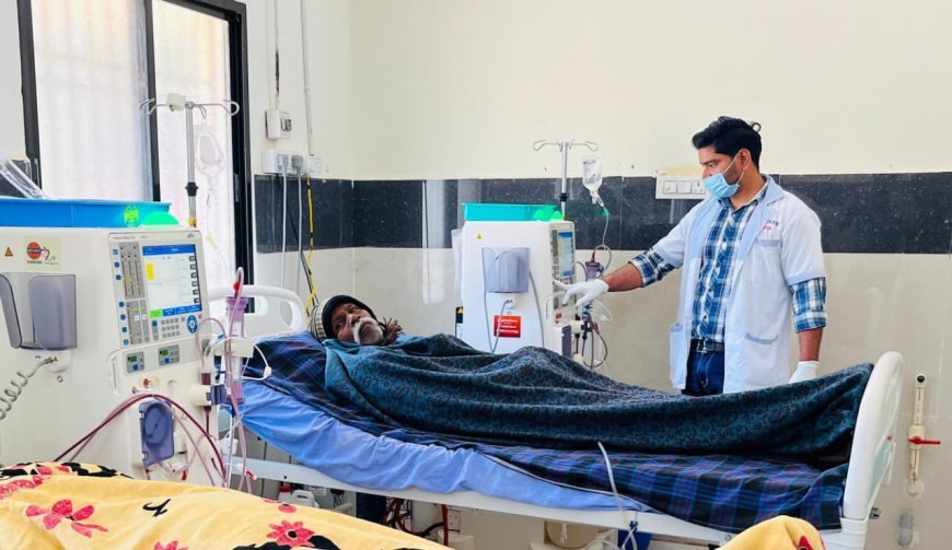 8 महीने में 70 से अधिक निःशुल्क डायलिसिस: बुजुर्ग मरीज के लिए वरदान बनी जिला अस्पताल कबीरधाम की सुविधा
