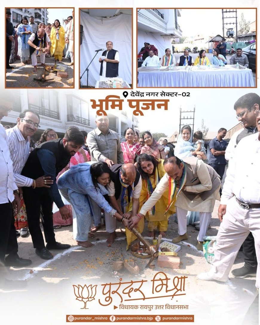 जनहित के नायक पुरंदर मिश्रा ने रखी विकास की नींव, शीतल विहार कॉलोनी की बदलेगी तस्वीर