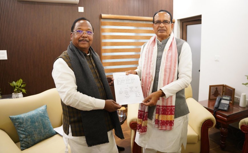 मंत्री रामविचार नेताम ने केन्द्रीय कृषि मंत्री शिवराज सिंह चौहान से मुलाकात, मक्का और दलहन के लिए 30.42 करोड़ की स्वीकृति