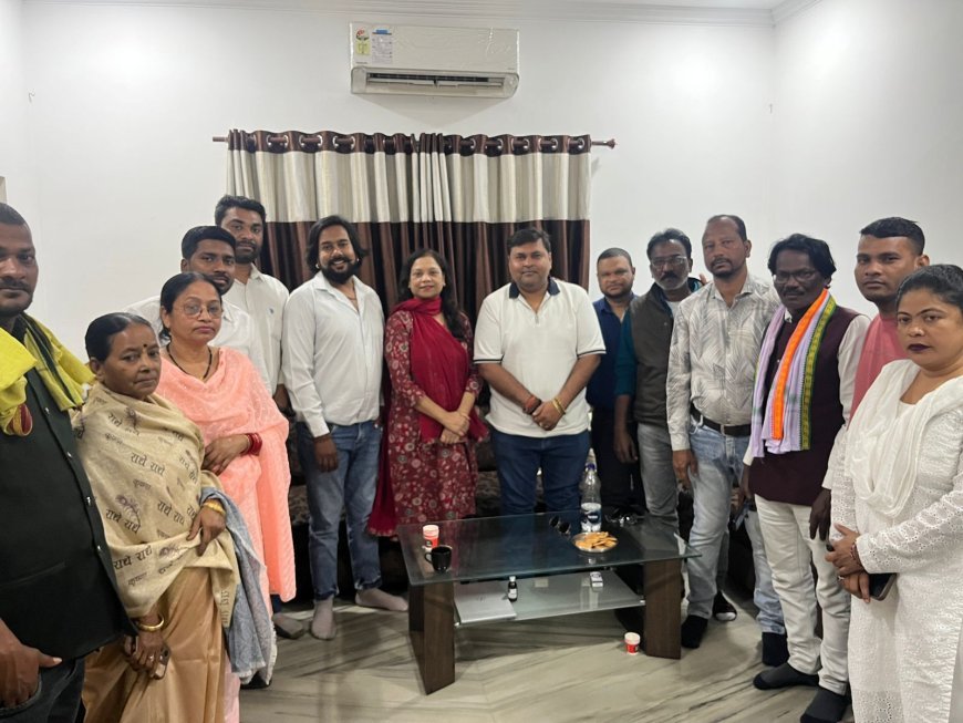 गुरु घासीदास कांग्रेस कमेटी का संगठन विस्तार अभियान, ब्लॉक अध्यक्ष मिलिंद गौतम ने वार्ड स्तर पर बैठकों की शुरुआत की