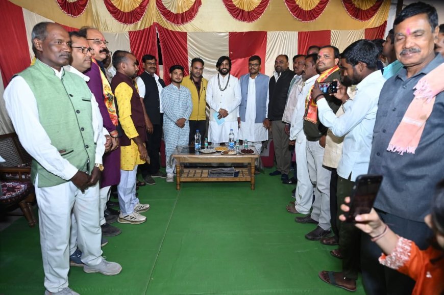 सक्ती–जांजगीर प्रवास के दौरान कैबिनेट मंत्री गुरु खुशवंत साहेब सामाजिक, धार्मिक एवं विकासात्मक कार्यक्रमों में हुए शामिल