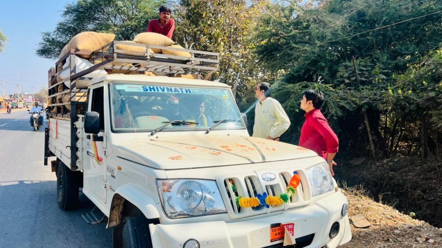 कवर्धा में अवैध धान परिवहन पर सख्त कार्रवाई: कलेक्टर के निर्देश पर सघन जांच अभियान शुरू